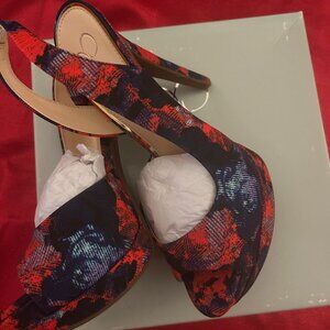 Super Cute Jessica Simpson Slingback Platform Heels